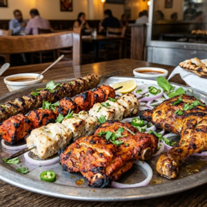 Mixed Platter With 1 Naan