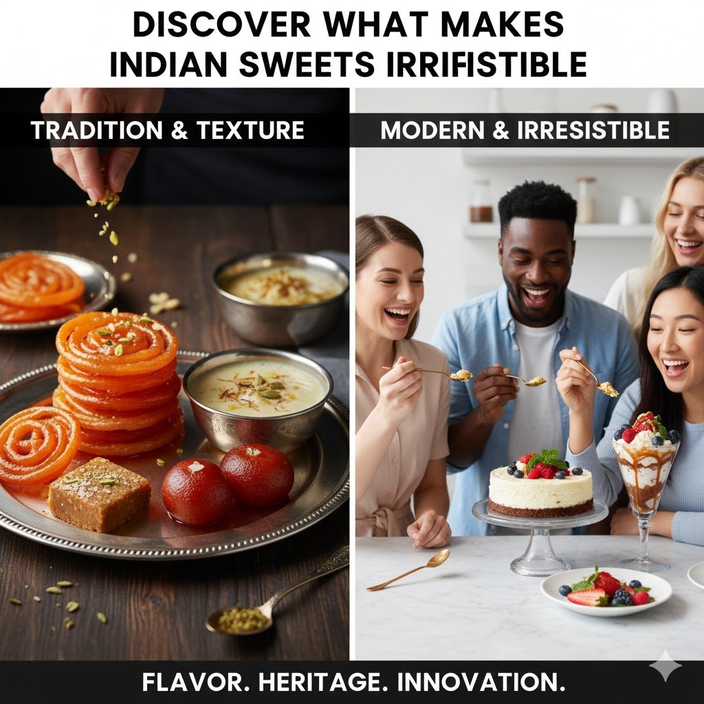 What Makes Indian Sweets Irresistible for American Dessert Lovers