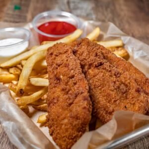 2 Tender with fries