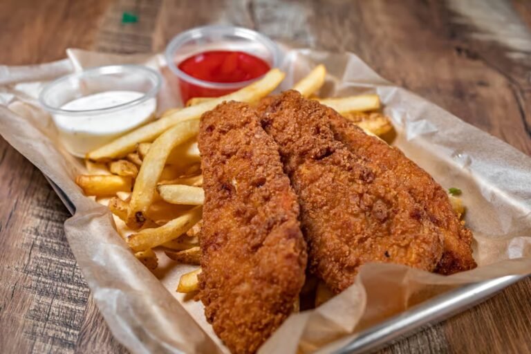 2 Tender with fries