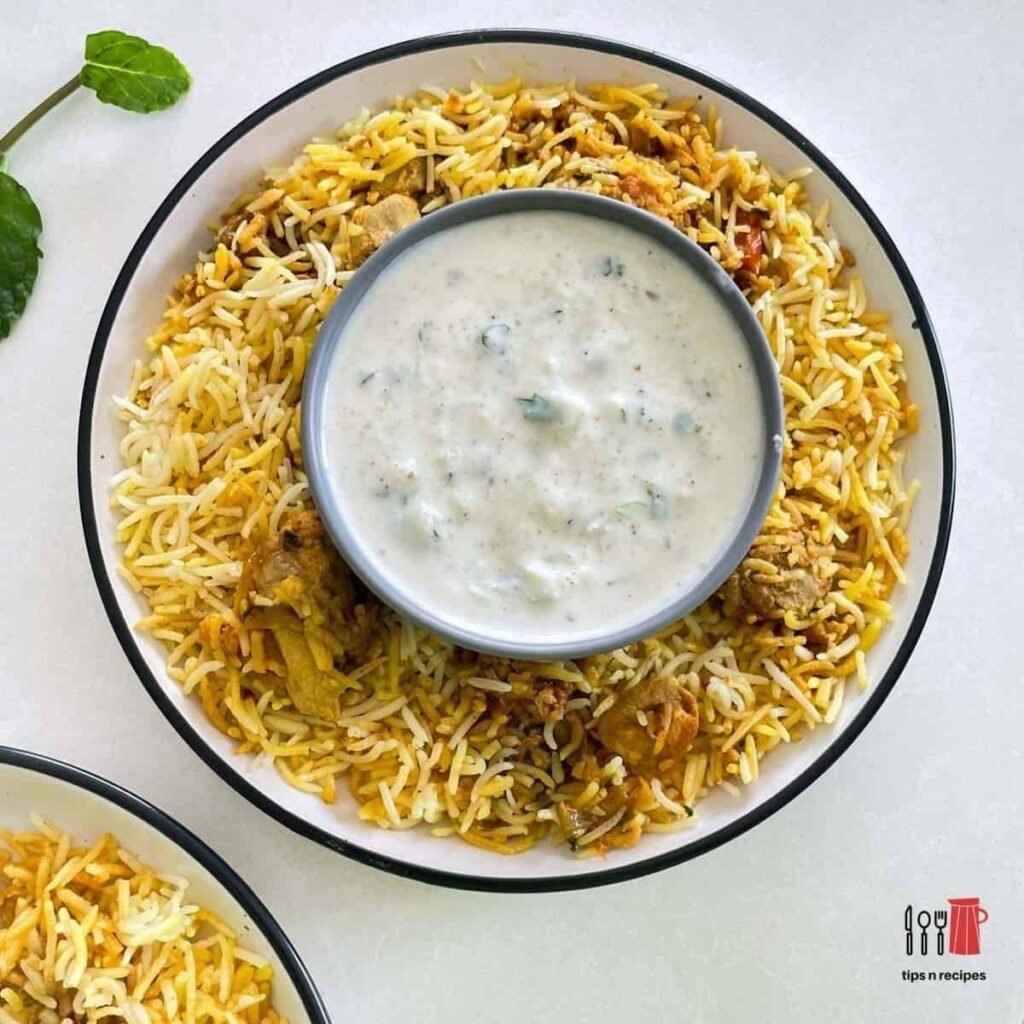 How to Make Vegan Biryani with Coconut Yogurt Raita