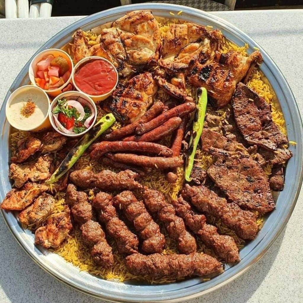 kabab platter