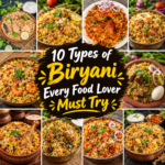 10 types of biryani