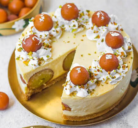 gulab jamun $ cheese cake